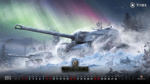 Календарь World of Tanks на февраль - 9.0