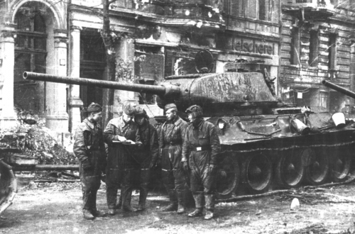 1-я танковая бригада: взятие Берлина