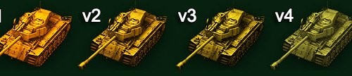 Мод золотые иконки премиум танков WoT