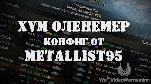 Конфиг XVM Оленемер от Metallist95