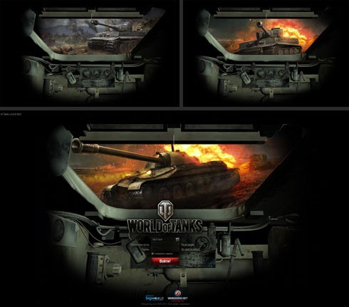 Загрузочные экраны вид из танка World of Tanks - 9.0