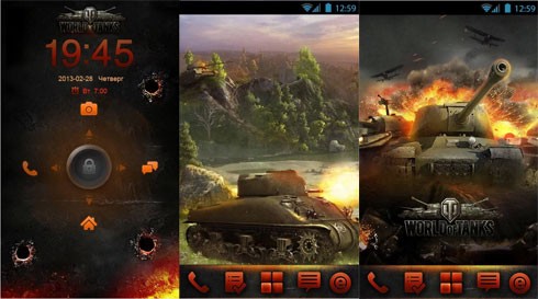 Темы World of Tanks для Android подборка - 9.0
