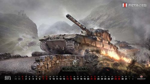Календарь World of Tanks на декабрь - 9.0