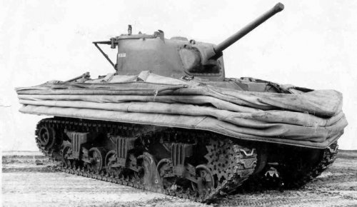 Плавающие танки «Шерман»: высадка в Нормандии