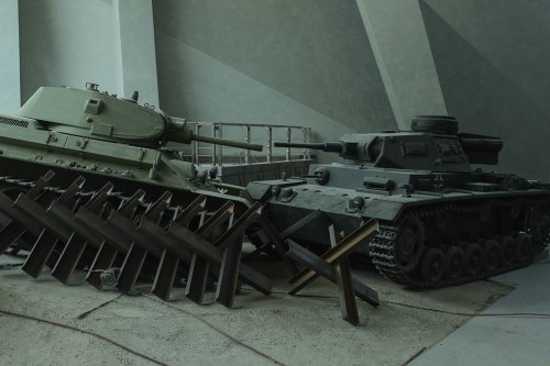 Танковый таран: в минском музее сошлись Pz.Kpfw. III и Т-34-76