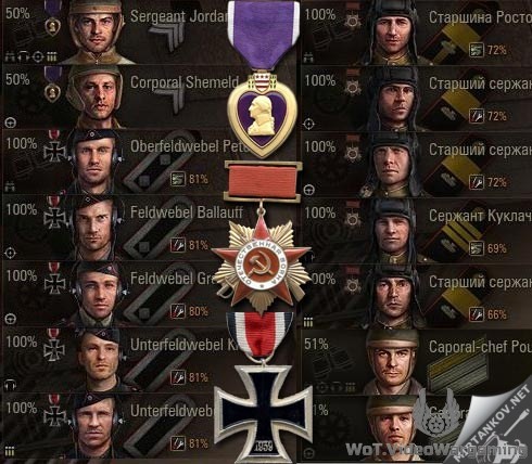 Погоны и Ордена для танкистов
