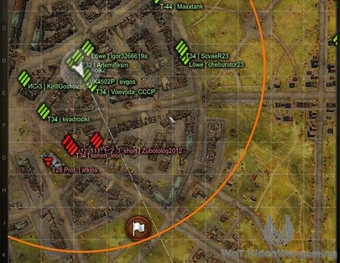 Мод для мини-карты World of Tanks